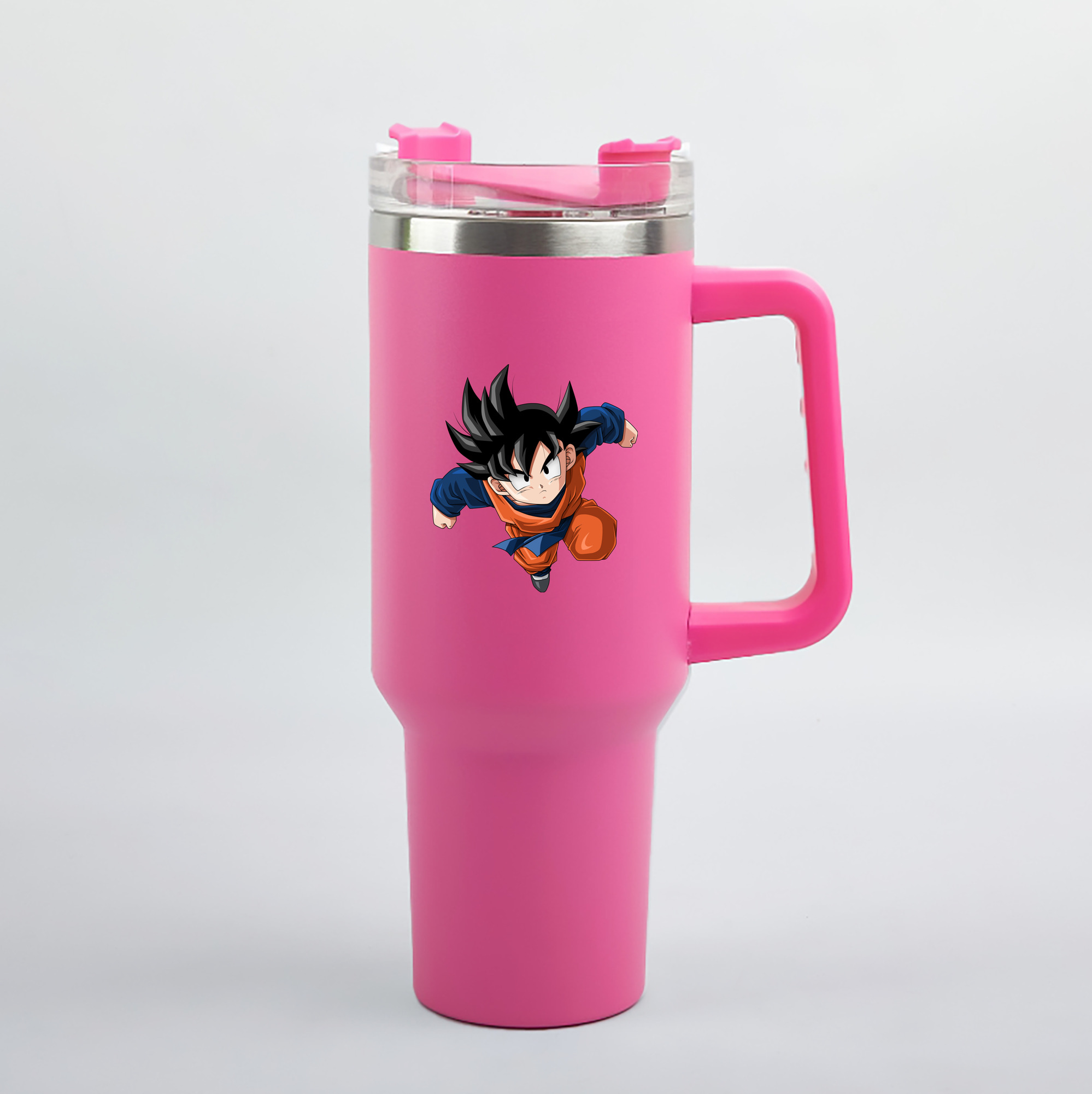 （画像用） ドラゴンボール 孫悟空（そん ごくう）Son Goku カカロット DRAGON BALL Kakarotto 1200mL車用タンブラー（カラープリント）